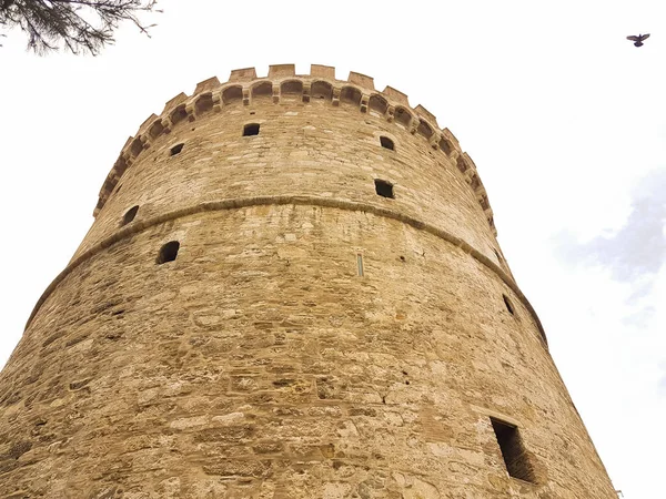 Salonica Cidade Torre Branca Monumento Europa Grécia — Fotografia de Stock