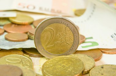 para krizi euro dolar covid-19 coronavirus 3D görüntüleme