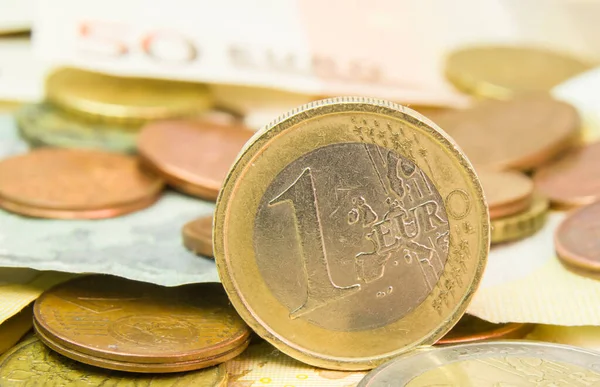 Pieniądze Kryzys Euro Dolary Covid Koronawirus Renderowania — Zdjęcie stockowe