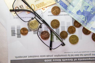 para krizi euro dolar covid-19 coronavirus 3D görüntüleme