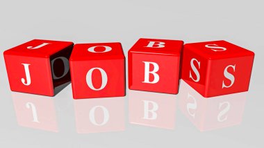 görevler küp zarları bulur arkaplan için izole edilmiş kırmızı öl - 3d oluşturma