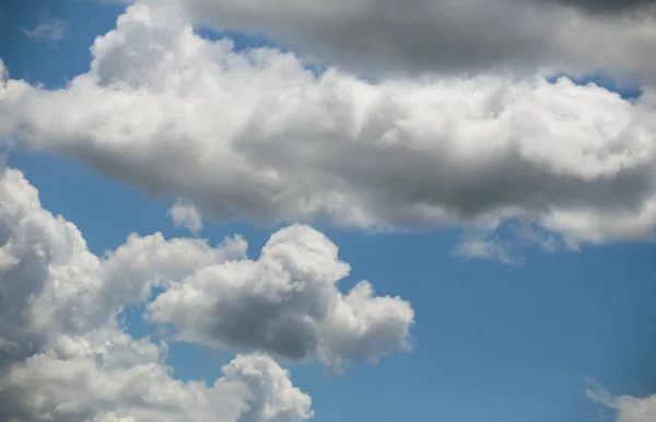 雲空青い綿の背景 — ストック写真