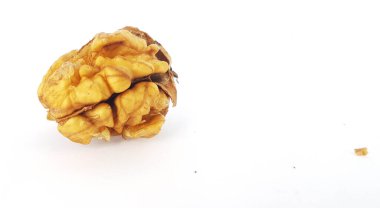 Kabuksuz ceviz, izole edilmiş yemek geçmişi.