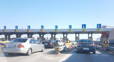 Egnatia otoyolu, Malgara Yunanistan 'daki gişe arabaları