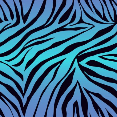 Vektör hayvan yazdırma. Zebra süsleme. Seamless modeli