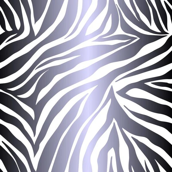 Vector djur print. Zebra prydnad. Seamless mönster — Stock vektor