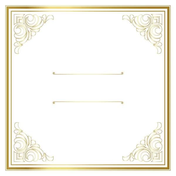 Plantilla de diseño de moda vectorial para invitación de boda o cumpleaños, folleto, póster o tarjeta de visita. — Vector de stock