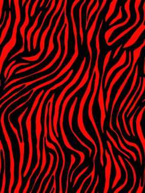 Vektör hayvan yazdırma. Zebra süsleme. 