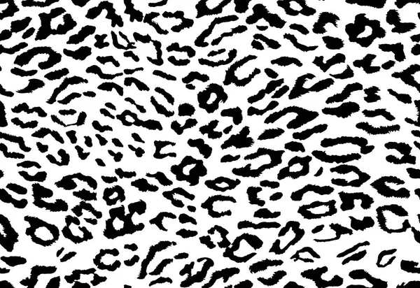 Fond vectoriel léopard. Modèle animal sans couture. Empreinte animale . — Image vectorielle