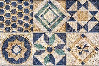 Dijital fayans tasarımı seramik duvar fayansları dekorasyonu