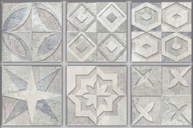 Dijital fayans tasarımı seramik duvar fayansları dekorasyonu