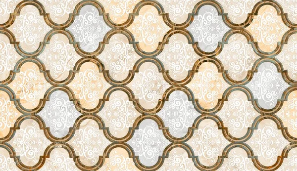 Piastrelle digitali design ceramica decorazione piastrelle da parete — Foto Stock