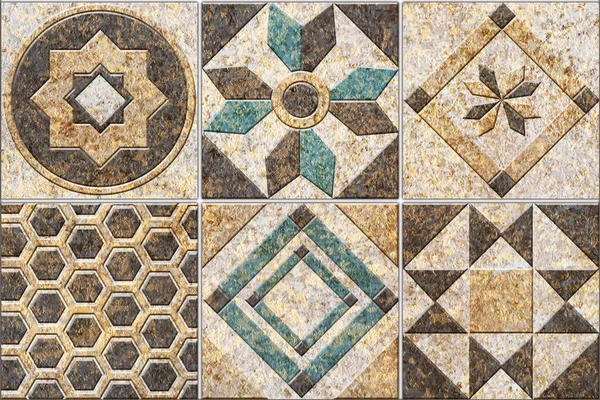 Dijital fayans tasarımı seramik duvar fayansları dekorasyonu