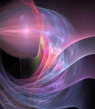 3B biçimlendirme soyut dijital tasarım deseni yazdırma