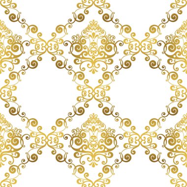 Retro süsleme antika akanthus. Kusursuz desen.