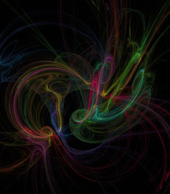 3B biçimlendirme soyut dijital tasarım deseni yazdırma