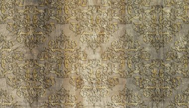 Dijital fayans tasarımı seramik duvar damasyon dekorasyonu