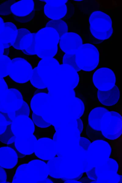 Abstract Blue Bokeh Background — Stock Photo, Image