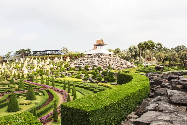 Jardim Tropical Nongnuch Pattaya Tailândia — Fotografia de Stock