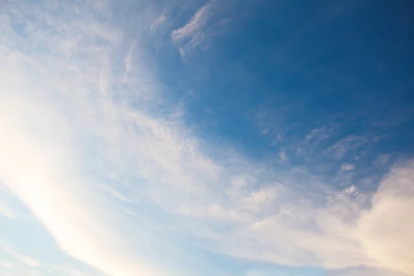 Hemel Met Wolken Avond — Stockfoto