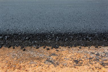 asfalt yol tam kare görüntü