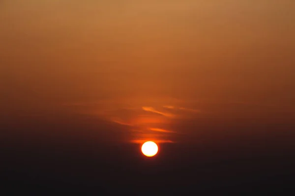Sonnenaufgang Aussichtspunkt Auf Kohlberg Pho Tab Berg Thailand — Stockfoto