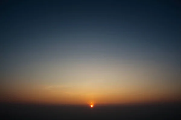 Sonnenaufgang Aussichtspunkt Auf Kohlberg Pho Tab Berg Thailand — Stockfoto