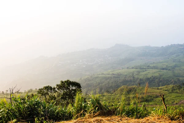 Güzel Dağ Manzarası Içinde Phutabberk Phetchabun Thailand — Stok fotoğraf