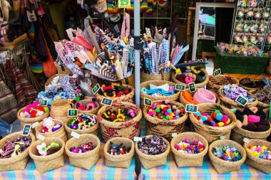 Pazar Tay ev: Loei, Thailand - Ekim 28: 