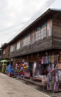 Pazar Tay ev: Loei, Thailand - Ekim 28: 