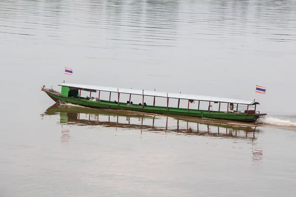 Båt Khong River Chaingkhan Thailand — Stockfoto