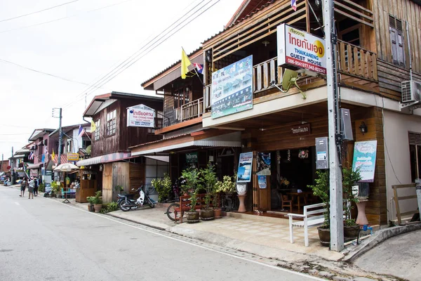 Mercato Thai Home Loei Thailandia Ottobre Chiangkhan Loei Thail — Foto Stock