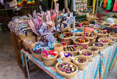 Pazar Tay ev: Loei, Thailand - Ekim 28: 