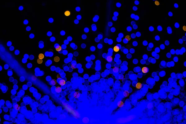 Azul Bokeh Abstrato Luz Fundos — Fotografia de Stock