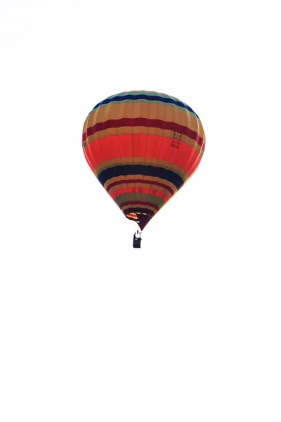 Aufblasen Eines Heißluftballons Während Einer Festival Veranstaltung — Stockfoto