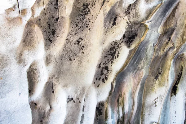 Stein Textur Höhlenwand Aus Nächster Nähe — Stockfoto