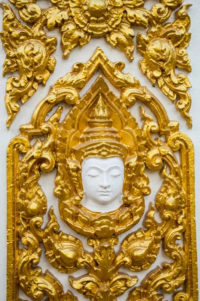 Buddha Dorato Architettura Del Tempio — Foto Stock
