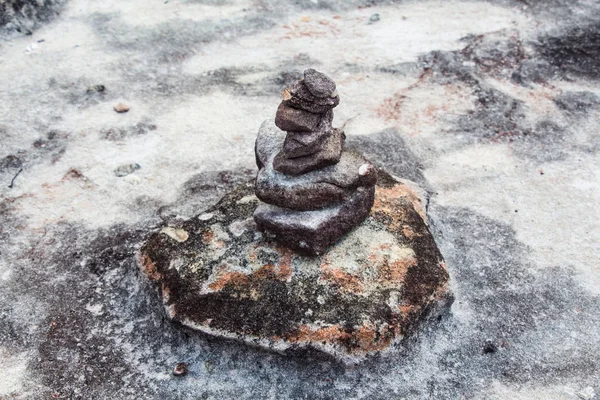 Pha 構成国立公園ファタム サンパウロ チャリアンに立っている石 — ストック写真