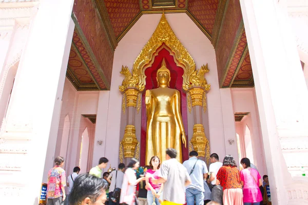 Phra Pathom Chedi Mais Alta Estupa Mundo Ele Está Localizado — Fotografia de Stock