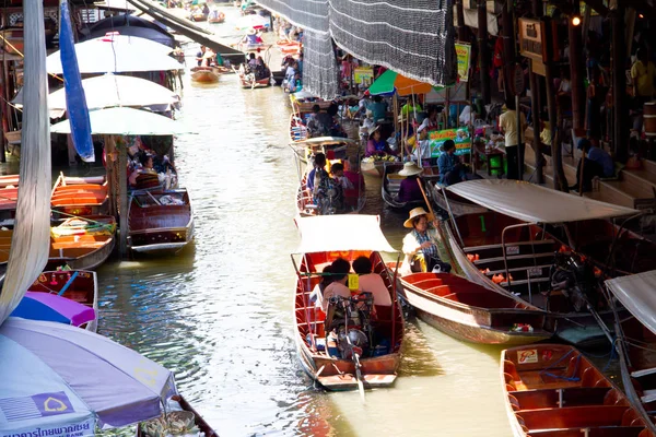 Damnoen Saduak ,Tayland-Nisan 5:Damnoen Saduak Yüzer Pazar 