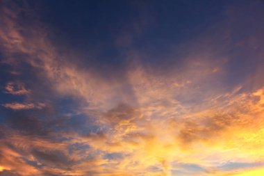 Akşam gökyüzü arka plan. tasarım öğesi.