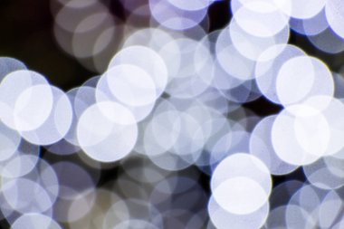 Gümüş bokeh
