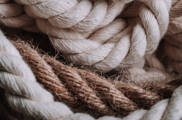 крученые веревки фон, текстильные детали
 