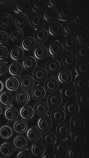 black camera rolls, full frame vertical image