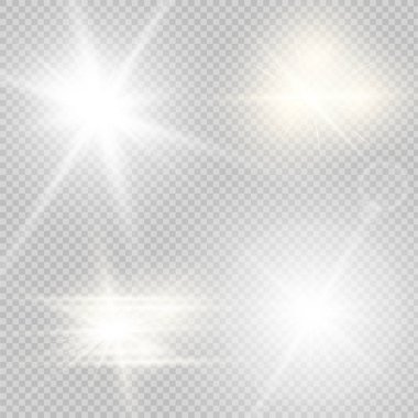 Vektör altın parıldayan yıldız. Yıldız tozu izi.