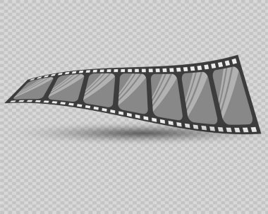 film strip vektör illüstrasyonu