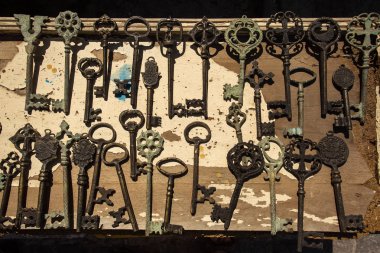 Eski anahtarları bir güzel koleksiyonları