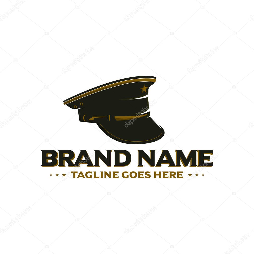 Army cap logo your company