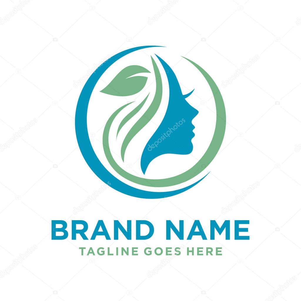 Care and beauty logo your company