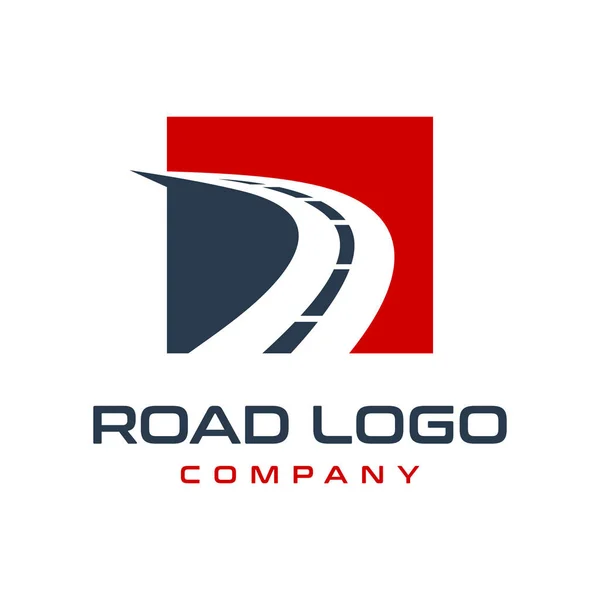 Projekt logo drogi — Wektor stockowy
